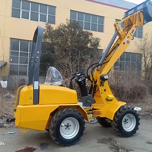 [Hot Item] Electric Mini Dumper Battery-Powered Motor Self-Loading Garden Loader Small Transporter