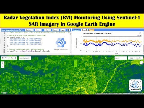 Radar Vegetation Index (RVI) Monitoring Using Sentinel-1 SAR Imagery in Google Earth Engine