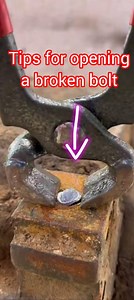 Tips for opening a broken bolt #remixvidio #remix #tips #fblifestyle #fpryoupage | Welder Art