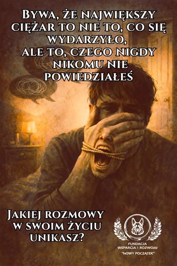 Największy ciężar: Milczenie o emocjach