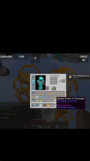 minecraft pvp In mobile in battle pie server #battlepie #minecrat #viral #shorts