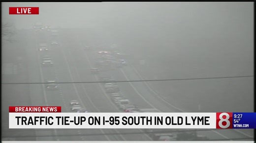 Interstate 95 South closed between Exits 71 and 70 in Old Lyme for police activity
