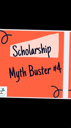 Scholarship Myth : “If you don’t win the first time, you shouldn’t reapply.” Truth: Many students win scholarships after applying more than once — in high school, college, graduate school, and beyond. Many scholarship committees value: • Persistence and follow-through • Growth since a previous application • Improved essays and clearer goals • Continued involvement and impact • Students who don’t give up Not winning the first time does not mean you weren’t qualified. Often it means the timing was