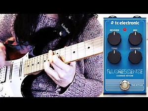 tc electronic Fluorescence shimmer reverb demo, ambient tones