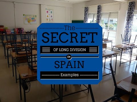 European Long Division Examples - Spain Wagoners Abroad