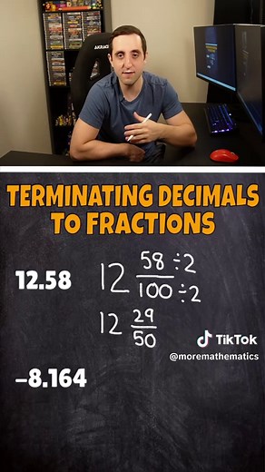 Converting Terminating Decimals to Fractions Explained
