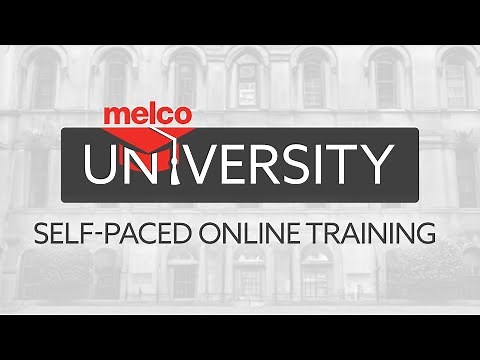 Melco University Online Training