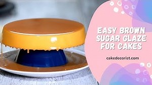 Easy Brown Sugar Glaze For Cakes