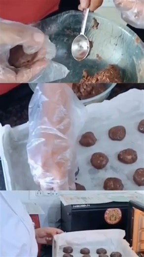 Glimpse of making cookies with juniors🥰❤️🤤#restart#chef#cooking#chocolate#youtube#food#preparation