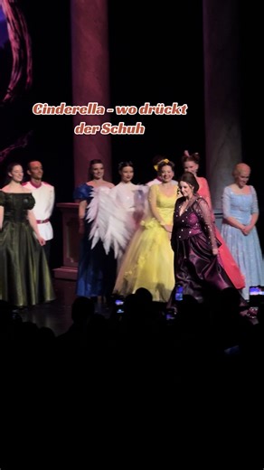 Cinderella - wo drückt der Schuh - Schlussapplaus 31.12.1025 💜 #cinderella #musical #finale #theatre #theater