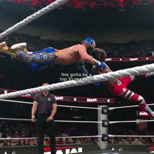 Je'Von Evans WHAT WAS THAT 🤯 - Je'Von Evans Cutter WWE Raw #wrestling #wwe