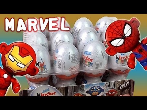 24 Kinder Surprise Marvel - Full Box