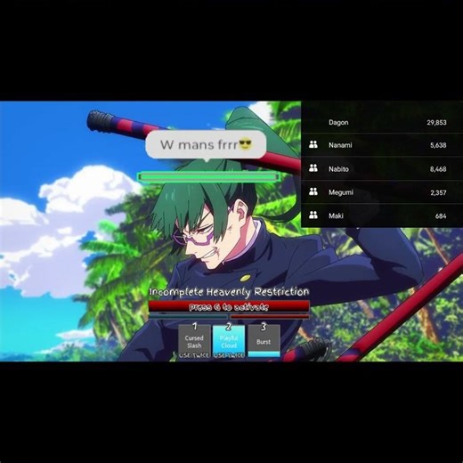 Potential Man = Easy Daily Quests | JJS #jujutsushenanigans #jjs #jjk #jujutsukaisen #roblox #dagon
