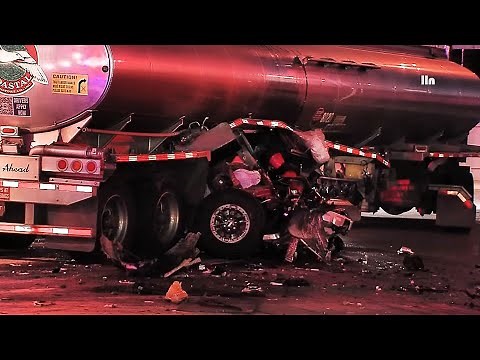Ford Raptor Fatal Crash Involving Tanker Truck | EL PASO, TX