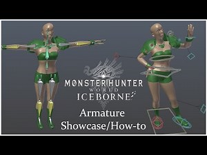 MHW Modding - Armature Showcase / How-to