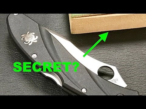 KNIFE SHARPENING SECRET NO ONE IS TELLING YOU! | how to get a sharper knife using a strop