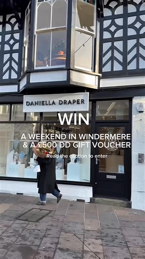 Daniella Draper on Instagram: "✨ Competition time ✨ Win a weekend in Windermere at The Penn, plus a £500 Daniella Draper gift voucher to spend in our Windermere store. To enter follow these steps: - Follow @danielladraper and @staypenn - Like this post - Tag in the comments who you would take with you - Share this post to your story and tag us. The winner will be announced on 13th February, just in time for Valentine’s Day. *T&Cs apply."