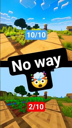 Minecraft Normal vs Resource Pack + Shader | Graphics Glow-Up! #shaders