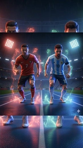 Messi vs Ronaldo 🎨 Color Signal Challenge | GOAT #Shorts #ai