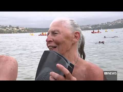 Hundreds shed their clothes for Sydney's annual nude swim ABC News