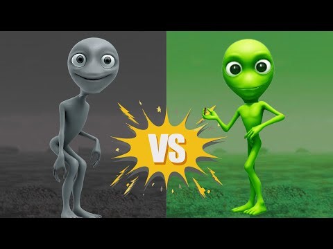 Dame Tu Cosita Alien Dance 2025 👽 Funny Green Alien Compilation | USA TikTok Trend