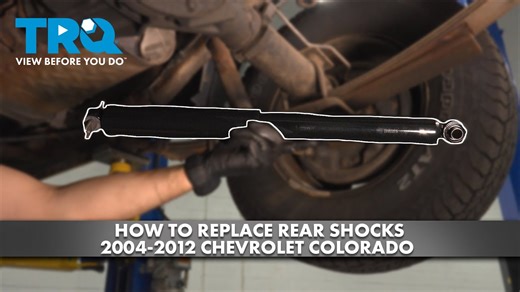 How to Replace Rear Shocks 2004-2012 Chevrolet Colorado
