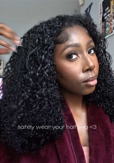 How to Safely Wear a Half Wig Without Damage