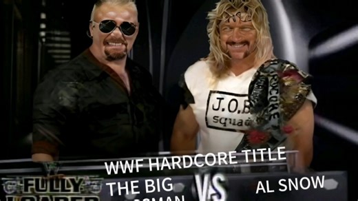 WWF BIG Boss man vs.Al snow Fully Loaded 1999