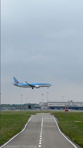 NEOS Boeing 737 MAX 8 landing at MXP Milano Malpensa Airport