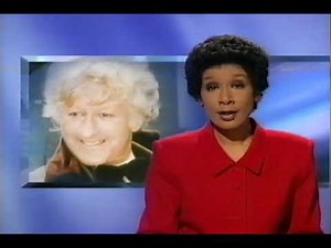 BBC News announce the Death of Jon Pertwee (The 3rd Doctor) - 1996
