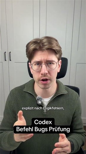 Codex Befehl für das Finden von Software Bugs