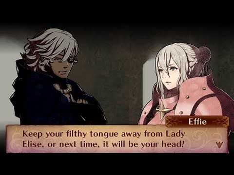 Fire Emblem Fates: Conquest - Effie & Niles Support Conversations