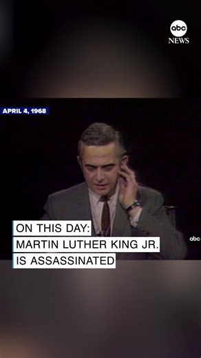 Civil rights leader Martin Luther King Jr. was shot and killed while standing on a balcony of the Lorraine Motel in Memphis, Tennessee, on this day in 1968. This was the ABC News special report from that day. https://abcnews.visitlink.me/IgbtLj | ABC News