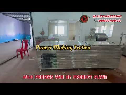 Complete Milk Processing & Value-Added Dairy By-Products Plant ( H.A.ENGINEERING)