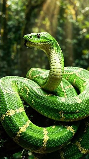 Green Tree Python Documentary 🐍🌿 Master of Camouflage GeoWild TV