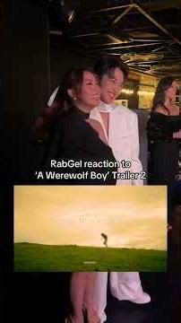 Rabgel reaction to awb trailer no 2 🥹❤🧿 #rabgel #angelamuji #rabinangeles #trending #reaction #love