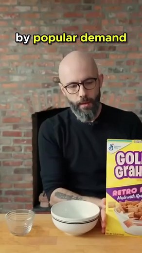 Nostalgia Hits Hard: The Golden Grahams' Comeback Story! Golden Grahams was always one of Babish's top three favorite cereals growing up, and it's no surprise why. 🥣🍯 #GoldenGrahams #CerealReview #BreakfastCereal Credit: @babishculinaryuniverse
