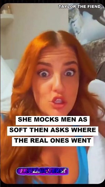 Mocking Men As Soft, Then Asking Where They WENT