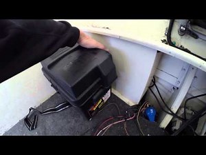 Transducer Wiring Tips & Battery Box Install - Aluminum Boat Project #10