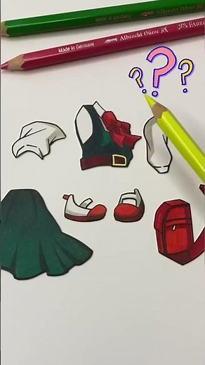 ✨Creating a Super Cute Paper Doll! Kawaii Craft Challenge🎨