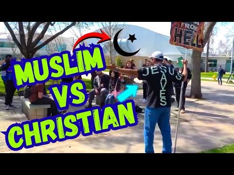 "Did Allah have a Son?" Muslim gets STUMPED by Christian Preacher