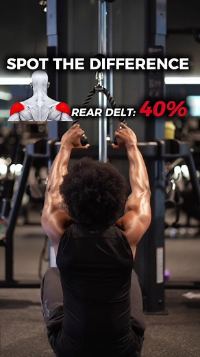 How to target your rear delts properly with rope face pulls. #ropefacepullproperform #cablefacepulls #reardeltexercises #growshoulders #bestshoulderworkout