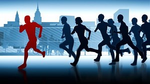 Run Through City Women Vs One Stock Footage Video (100% Royalty-free) 905008 | Shutterstock