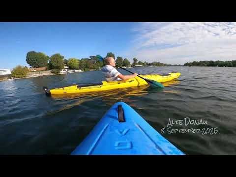 mit Kajaks auf der Alten Donau - "Sübana Tour" - September 2025