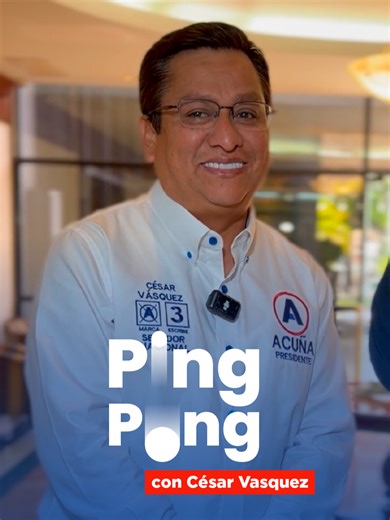 Ping… ¡Pong! 🎯 Un pin pon con @cesarvasquez.pe para conocerlo desde lo cotidiano: su rutina diaria, sus gustos y pequeñas respuestas que muestran el lado más cercano de su liderazgo. 💙❤️ Porque también es importante conocer a las personas más allá del cargo. #APPesProgreso #AcuñaEsProgreso #CésarVásquez #EquipoAPP