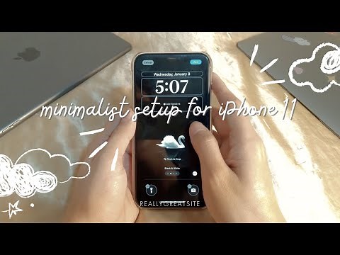 📱 How I Made My iPhone Minimalist to Stay Focused 🎯 | Minimalist Setup Tips