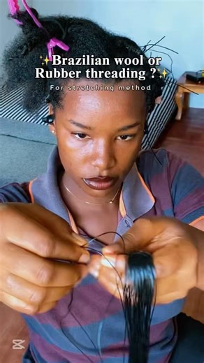 Why I stopped using Brazilian wool…4c hair #4chair