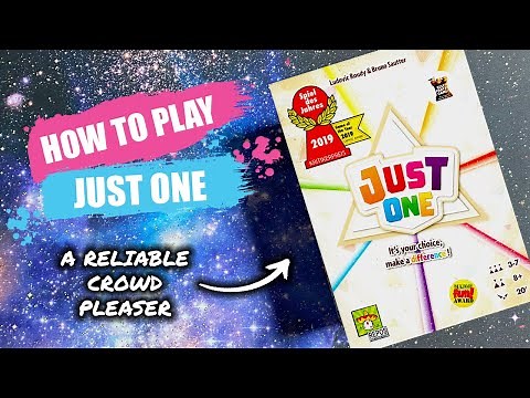 How to Play Just One | Board Game Rules & Instructions