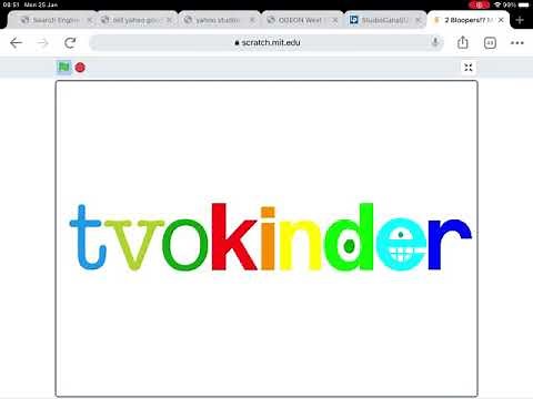 TVOKids Logo Bloopers In Scratch Take 1: A Crazy Start