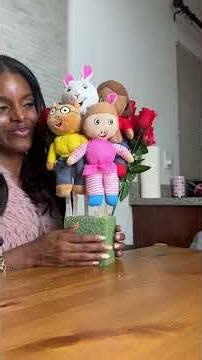 DIY VALENTINE’S DAY ARTHUR PLUSH DOLL BOUQUET 💐❣️